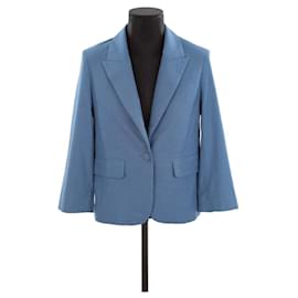 Zadig & Voltaire-Blazer-Bleu