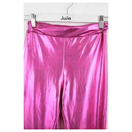 Autre Marque-Pantalones pitillo rosados-Rosa