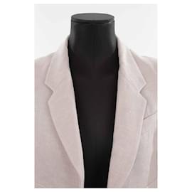 Zadig & Voltaire-chaqueta de algodón-Rosa
