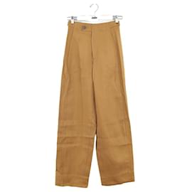 Soeur Weite Leinenhose Kamel