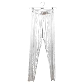 Autre Marque-Pantaloni slim argento-Argento