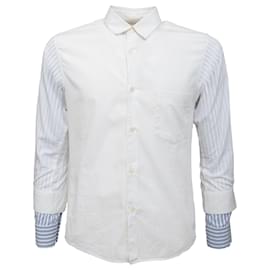 Comme Des Garcons-Comme des Garçons lined Sleeve Shirt-White