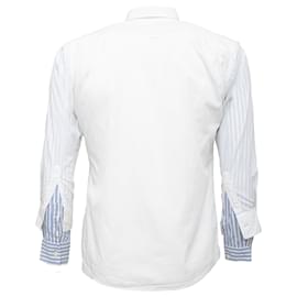 Comme Des Garcons-Comme des Garçons – Hemd mit gefütterten Ärmeln-Weiß