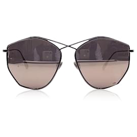 Christian Dior-Silver Metal Dior Stellaire 4 Sunglasses 59/16 145mm-Silvery