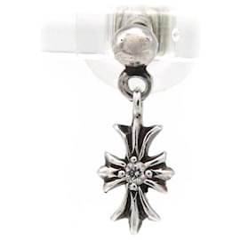 Chrome Hearts-Boucles d'oreilles croix suspendues Chrome Hearts Boucles d'oreilles en métal en bon état-Autre