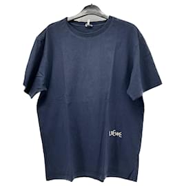 Loewe-Camisetas LOEWE T.Algodão M Internacional-Azul