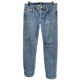 Apc-APC Jeans T.US 31 cotton-Bleu