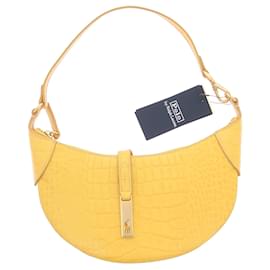 Polo Ralph Lauren-POLO RALPH LAUREN  Handbags T.  leather-Yellow
