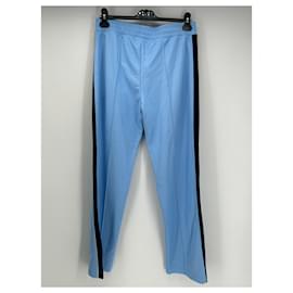 Lacoste-LACOSTE  Trousers T.fr 38 polyester-Blue