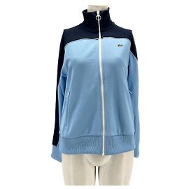 Lacoste hauts T.FR 38 Polyester Bleu