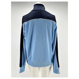 Lacoste-Camiseta LACOSTE.fr 38 poliéster-Azul