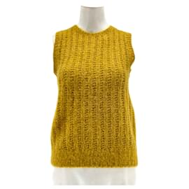 Bonpoint-BONPOINT  Knitwear T.International S Wool-Yellow
