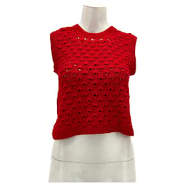 Autre Marque-STELLA PARDO  Knitwear T.International M Cotton-Red