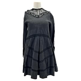 Isabel Marant-ISABEL MARANT Vestidos T.fr 34 lino-Negro