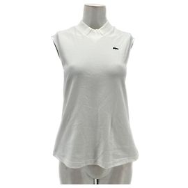 Lacoste tops T.FR 38 Polyester White