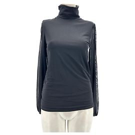 Ganni tops T.International S Polyester Negro