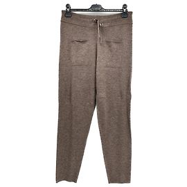 Autre Marque Unterschriebene Hose / Unterschriebene Hose T.International S Wolle Grau