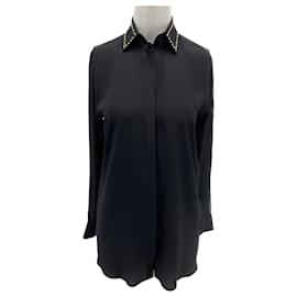 Givenchy-GIVENCHY Top T.fr 34 silk-Nero