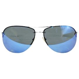 Prada-Blue aviator tinted sunglasses-Blue
