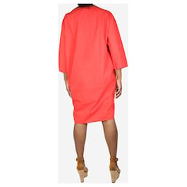 Sofie d'Hoore-Abito midi oversize rosso - taglia UK 12-Rosso