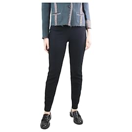 Ralph Lauren-Black wool trousers - size UK 12-Black