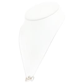 Tiffany & Co-collar de corazón de plata esterlina-Plata