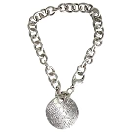 Tiffany & Co-pulseira de charme de prata-Prata