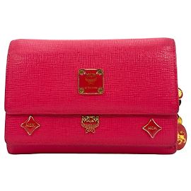MCM wallet pink wallet card case case medium Pink