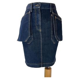 Gonna di jeans Jean Paul Gaultier blu Blu