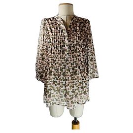 Blusa de seda Hémisphère Multicor