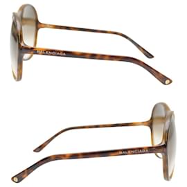 Balenciaga-Gafas de sol-Castaño
