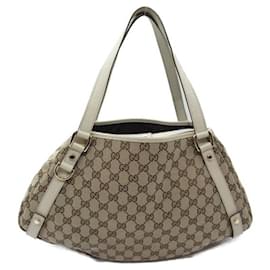 Gucci-GG Canvas Abbey Shoulder Bag 130736-Other