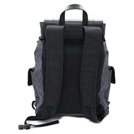 Gucci-GG Supreme Black Backpack 495563-Other