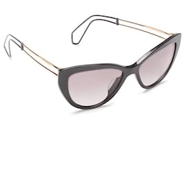 Miu Miu-Lunettes de soleil œil de chat Miu Miu Lunettes en plastique en bon état-Autre