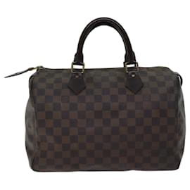 Louis Vuitton-LOUIS VUITTON Damier Ebene Speedy 30 Hand Bag N41364 LV Auth 70093-Other