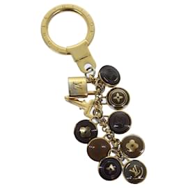 Louis Vuitton-LOUIS VUITTON Monogramm Porte Cles Pastille Charm Goldton M65387 LV Auth am5965-Andere