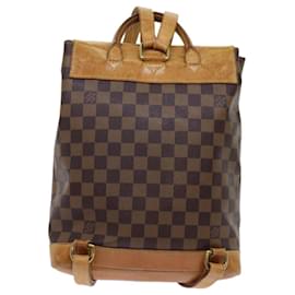 Louis Vuitton-LOUIS VUITTON Damier Ebene Arlucan Backpack N99038 LV Auth 69118-Other