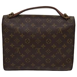 Louis Vuitton-Louis Vuitton Monogram Monceau 28 Hand Bag 2way M51185 LV Auth 69891-Monogram