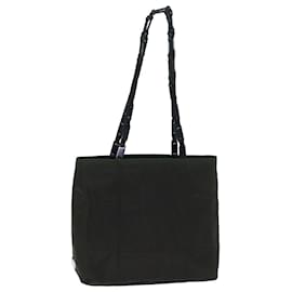 Prada-PRADA Shoulder Bag Nylon Khaki Auth ar11647b-Khaki