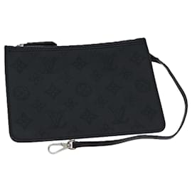 Louis Vuitton-Bolsa LOUIS VUITTON Monograma Mahina Gilotta Preto LV Auth mr075-Preto