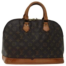 Louis Vuitton-Bolsa de mão M LOUIS VUITTON com monograma Alma M51130 Autenticação de LV 69988-Monograma