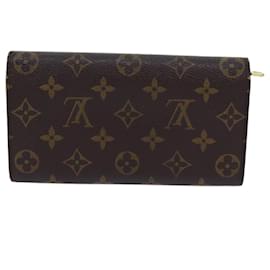 Louis Vuitton-LOUIS VUITTON Monogram Pochette Porte Monnaie Credit Wallet M61725 Auth ep3878-Monogramm