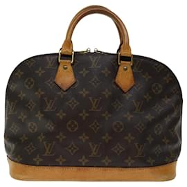 Louis Vuitton-Bolsa de mão M LOUIS VUITTON com monograma Alma M51130 Autenticação de LV 69728-Monograma