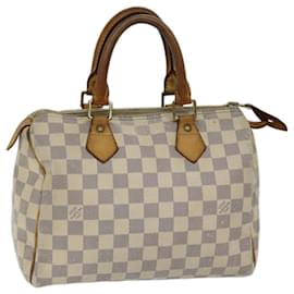 Louis Vuitton-Louis Vuitton Damier Azur Speedy 25 Hand Bag N41534 LV Auth 70236-Other