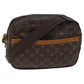 Louis Vuitton-LOUIS VUITTON Monogram Reporter PM Shoulder Bag M45254 LV Auth 68801-Monogram