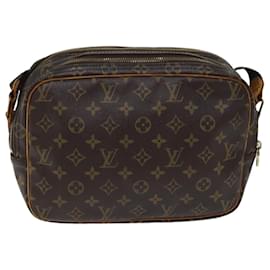 Louis Vuitton-LOUIS VUITTON Monogram Reporter PM Shoulder Bag M45254 LV Auth 68801-Monogram