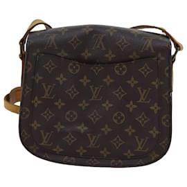 Louis Vuitton-LOUIS VUITTON Monogram Saint Cloud GM Shoulder Bag M51242 LV Auth 69806-Monogram