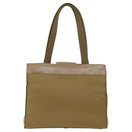Prada-PRADA Hand Bag Nylon Beige Auth ar11574b-Beige