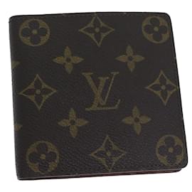 Louis Vuitton-LOUIS VUITTON Monogram Portefeuille Marco Bifold Wallet M61675 LV Auth yk11537-Monogram