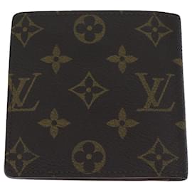 Louis Vuitton-LOUIS VUITTON Monogram Portefeuille Marco Bifold Wallet M61675 LV Auth yk11537-Monogramm